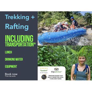 3 hours Trekking 10 km Rafting